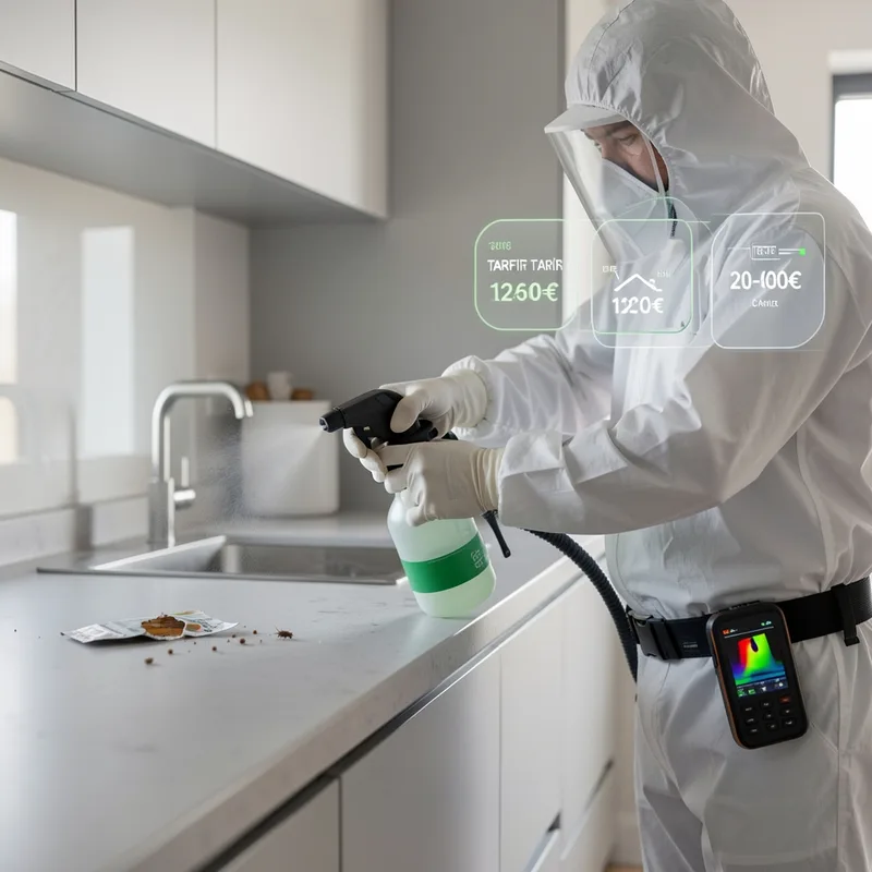 Désinsectisation et dératisation : tarifs 2026 et guide complet