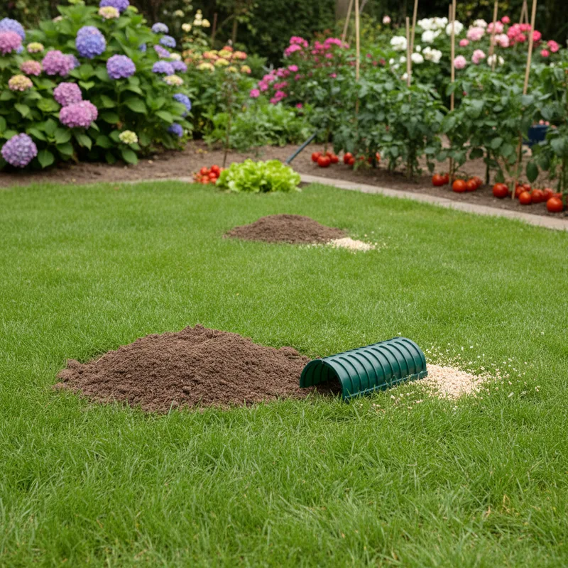 Comment lutter contre les taupes au jardin