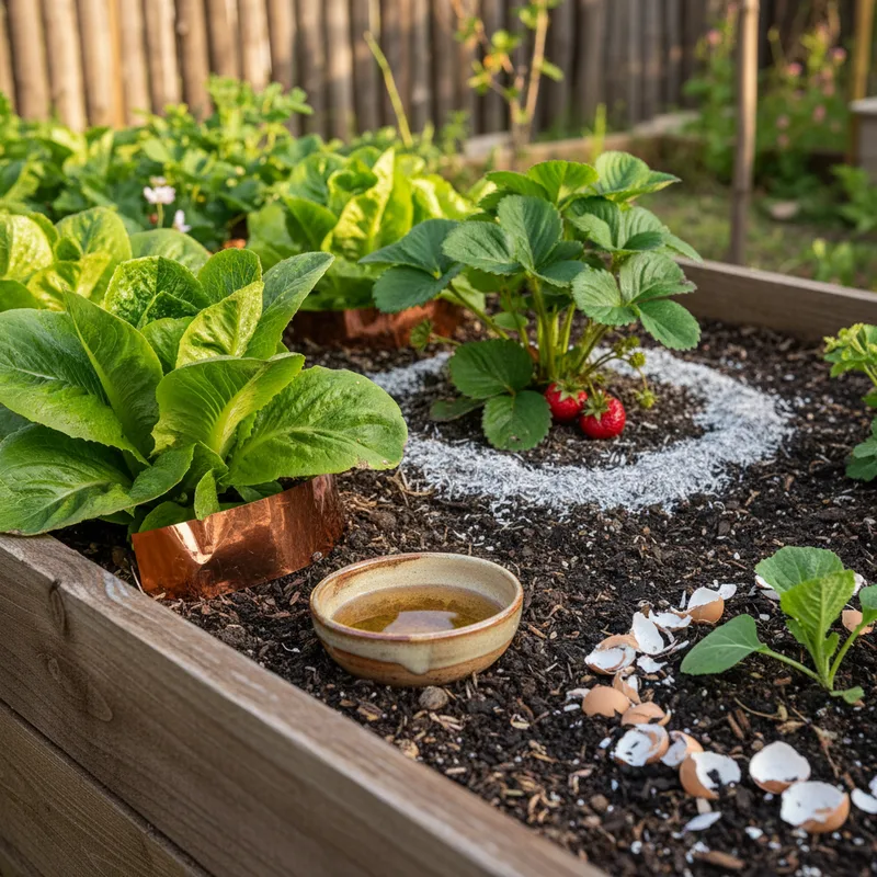 Protéger son potager contre les limaces et les escargots